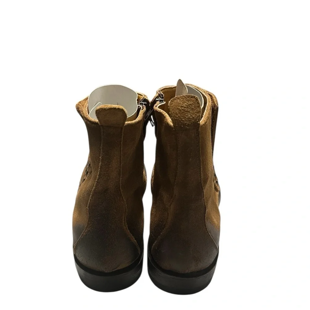 Old Gringo Tan Leather Ankle Boots size 12 new without tags, no box